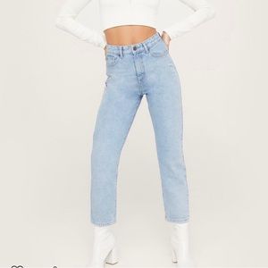 Nasty gal straight leg jeans